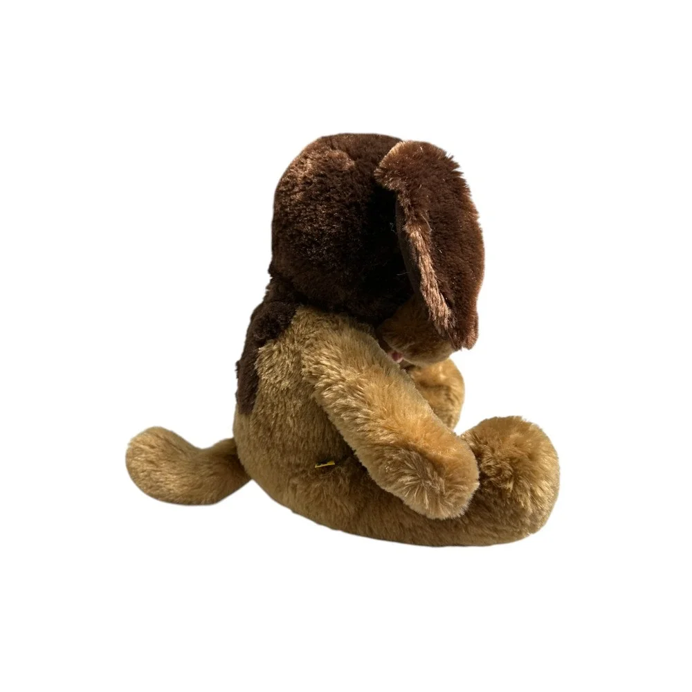 Build a‎ Bear BAB Brown Tan Puppy Dog Plush Stuffed Two Tone Soft Stuffed Animal